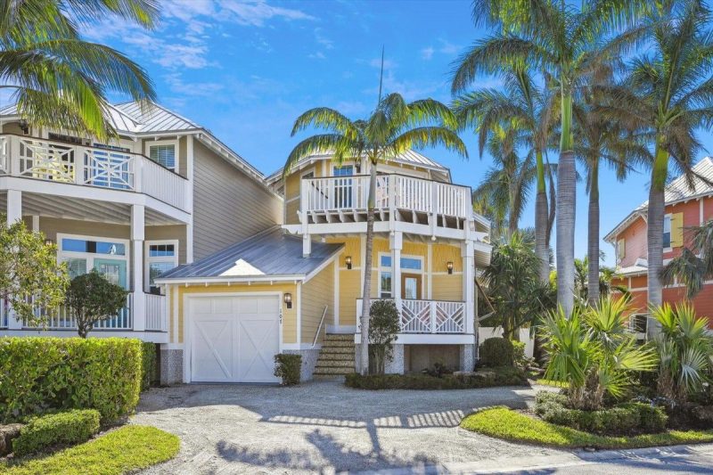 yellow vacation rental