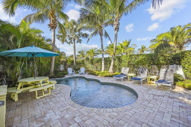 pool and patio